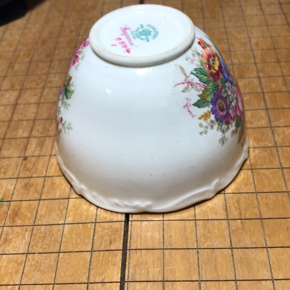 Coalport “Fragrance” Sugar Bowl EVC 9504 Bone China Made in England 3.5”Dx2.25”H - Picture 8 of 9